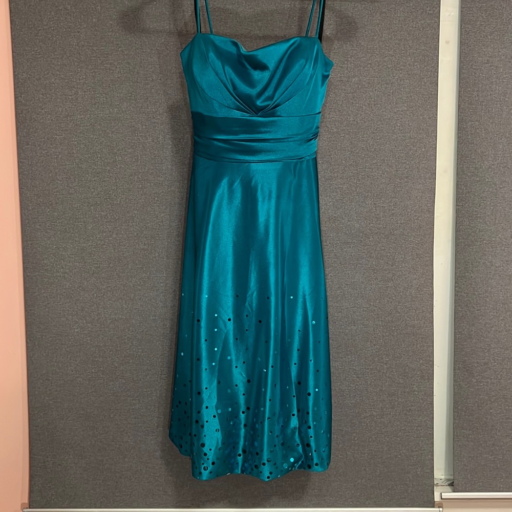Polyester Formal Mini Dress